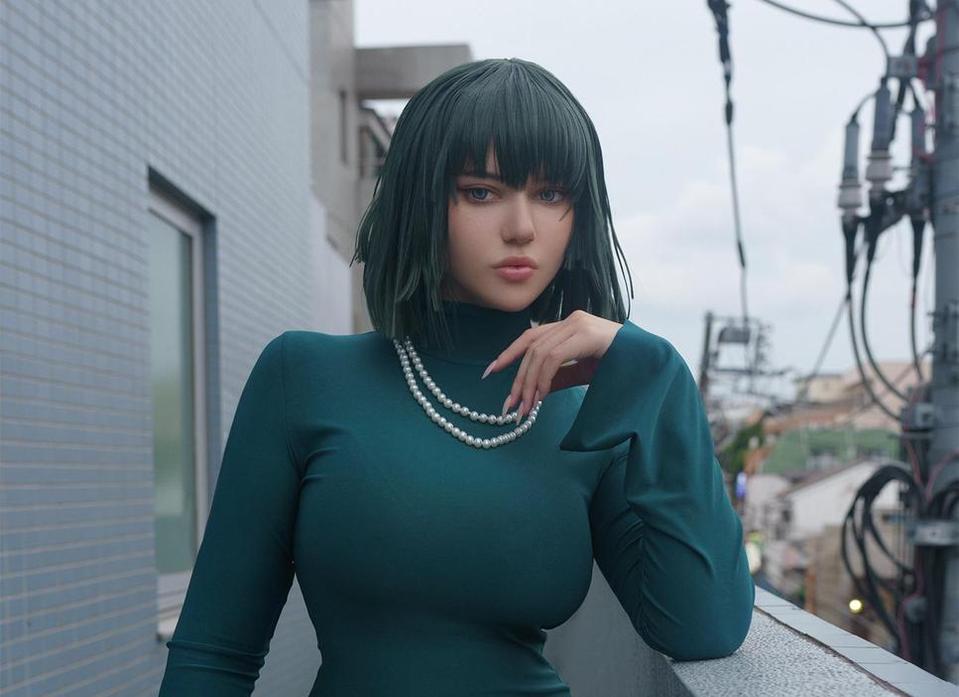 这些图片展示的不仅是alinabecker火舞的cos技能，更是她的艺术