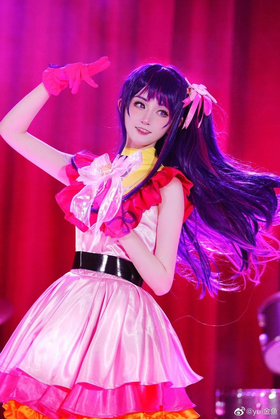 感性摄影师的yui金鱼cos贞德图集，美得唯美又独特