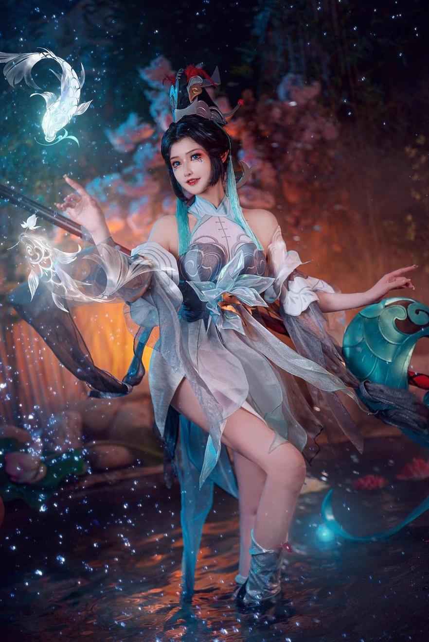 上海大魔王露儿微博cos作品震撼发布，惊艳全场