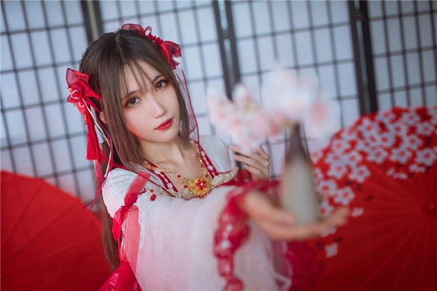 水墨画风，妖君白研半次元原图美图精选。
