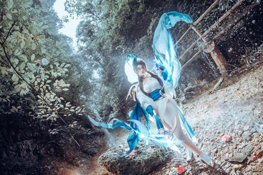 妖娆姬王戚顾儿王者荣耀：唯美cos作品集