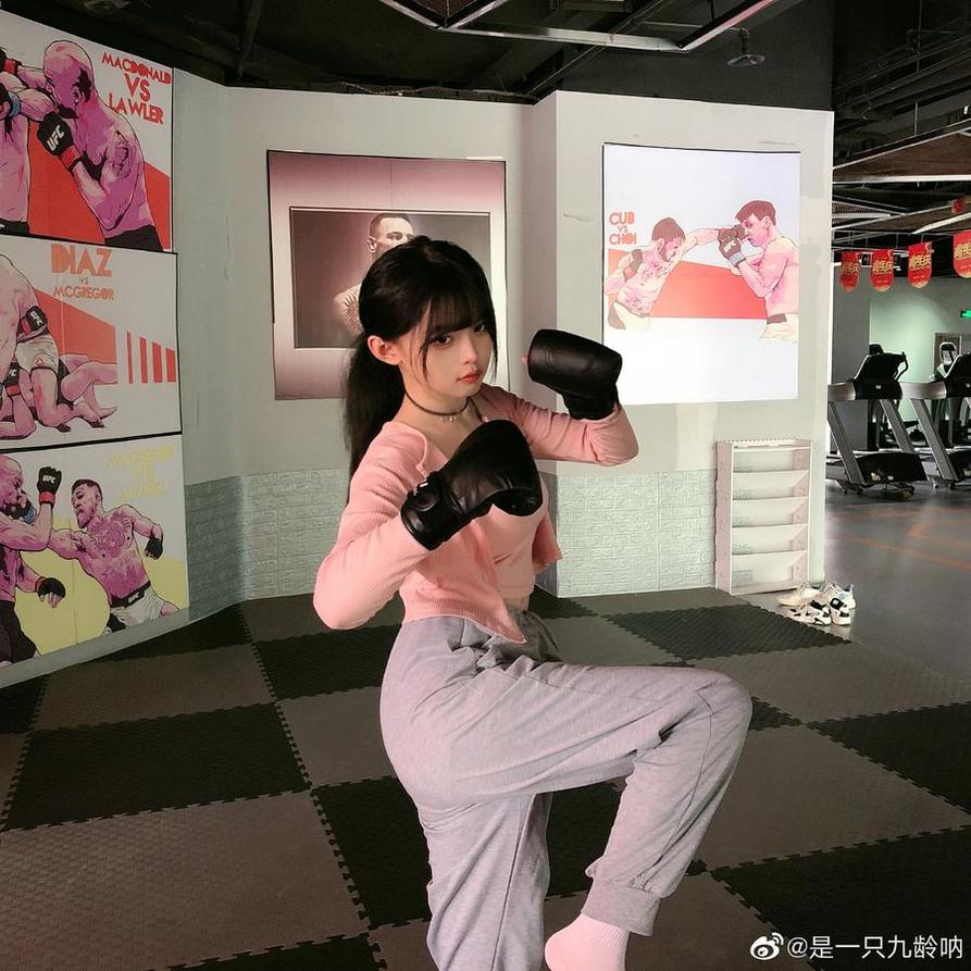 我用手绘将是一只九龄呐图片转化成照片
