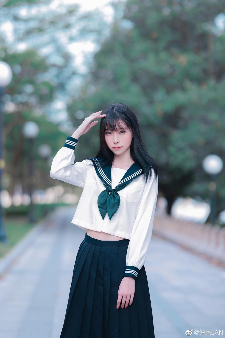 难以抗拒的许岚lan叁月美图盛宴，绝对诱人心醉