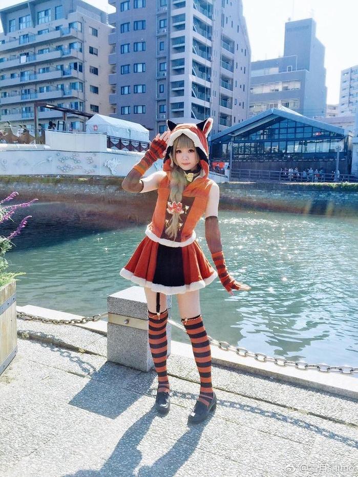 神里绫华cos作品欣赏：霜月shimo最棒的摄影