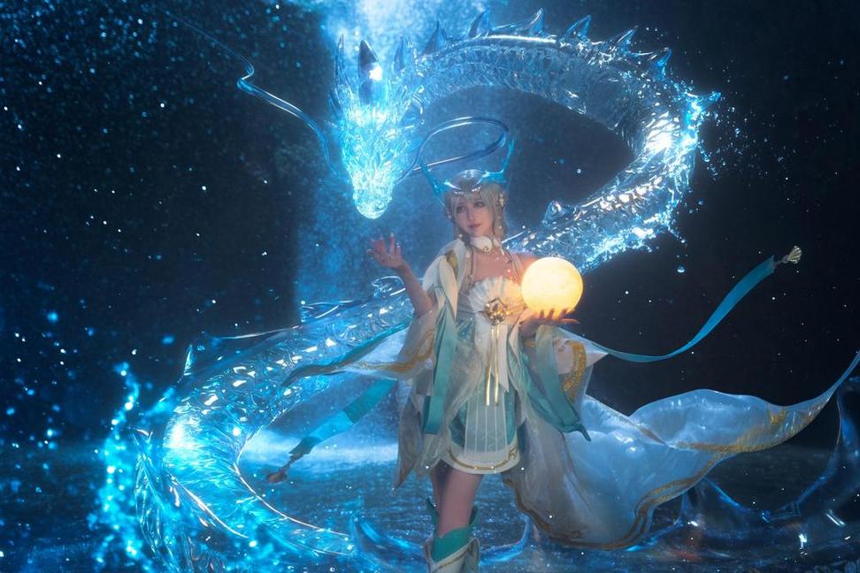 露儿大魔王cos海月高清大片，摄影至美超越常人