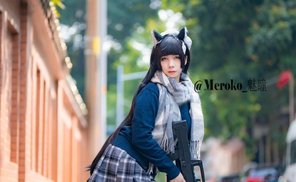 高清原图大公开：魅瞳meroko信浓cosplay太神了